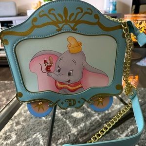 Loungefly Disney Dumbo 80th Anniversary Train Car Crossbody Bag